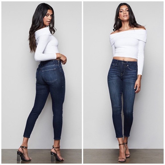 Good American Denim - Good American good legs crop high rise jeans 10